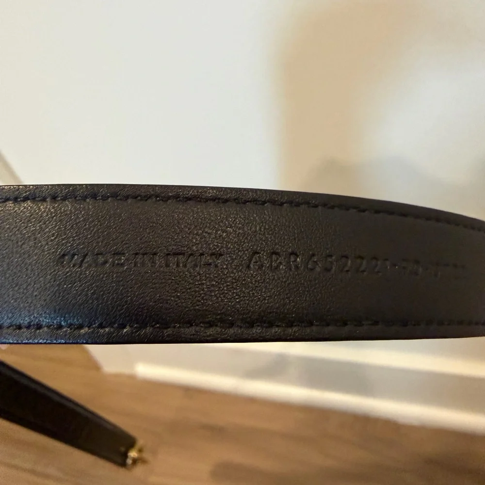 Black YSL belt - Picture 5 of 7